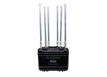 Max 90w High Power Backpack Jammer 6 Channels For Military Forces / SWAT Teams