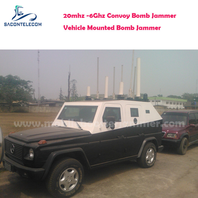 1300w Vehicle Convoy Bomb Jammer DDS 20-2700mhz 13 Channels